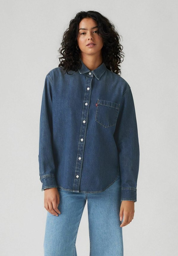 Levi's® HARLIE - Button-down blouse - serenity blue