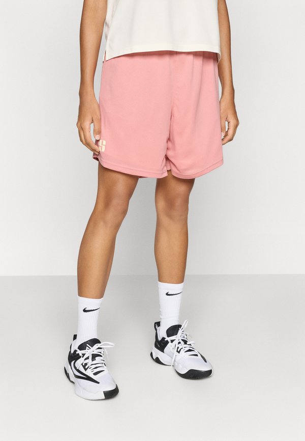 Nike Performance SABRINA SIG - Sports shorts - red stardust/coconut milk