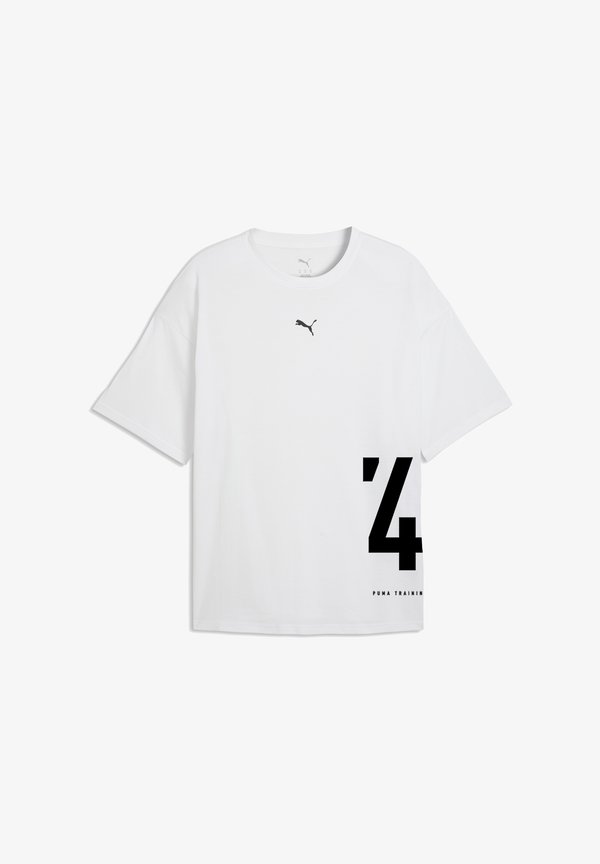Puma GRAPHICS TRAINING - Print T-shirt - white