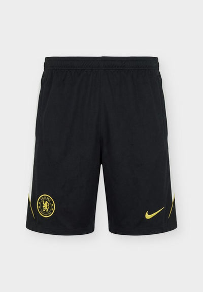 Nike Performance CHELSEA FC STRIKE SHORT - Club wear - pitch blue/white/midwest gold-coloured