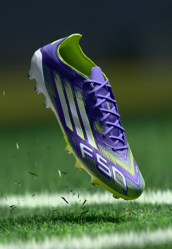 adidas Performance F50 ELITE ARTIFICIAL GROUND FOOTBALL BOOTS - Football boots artificial grass - purple rush white lucid lemon
