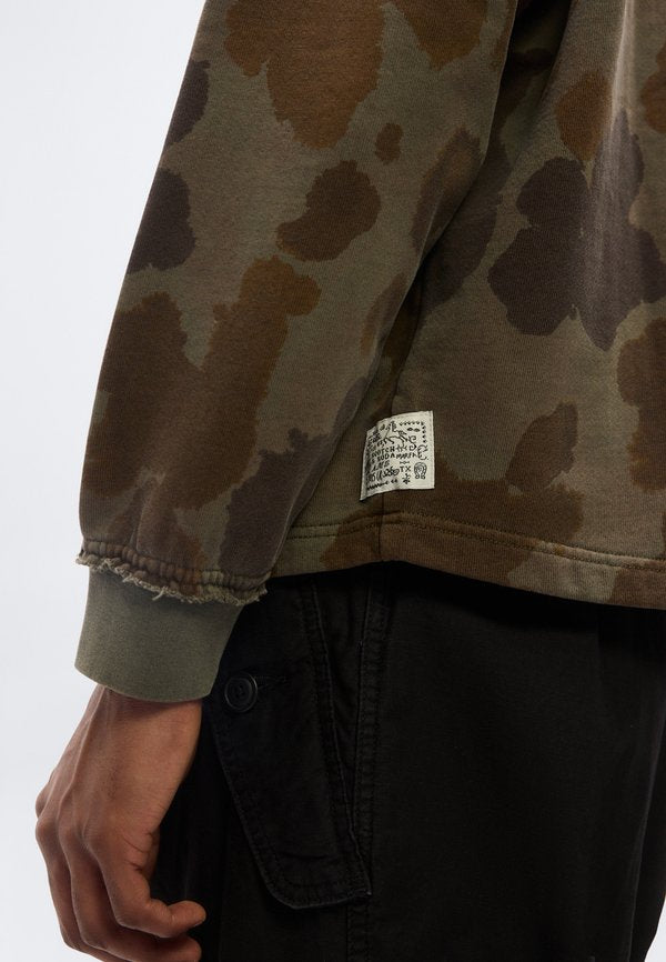 Scotch & Soda PRINTED OVERDYED LOOSE FIT