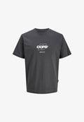 Jack & Jones T- - Print T-shirt - asphalt