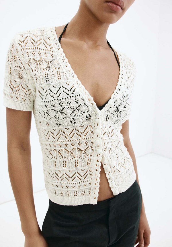 Mango ADULT - Cardigan - white