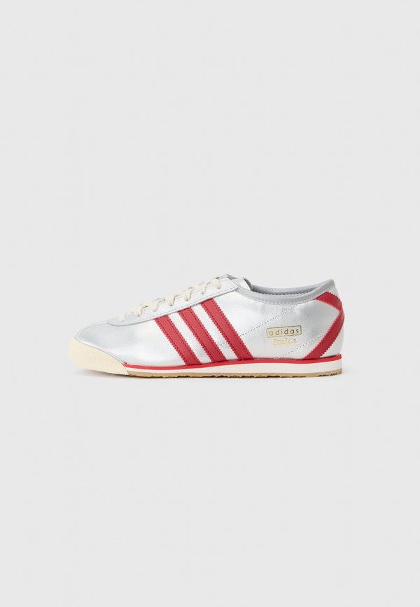 adidas Originals ITALIA 70S - Trainers - silver-coloured/team victory red/gold-coloured