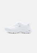 Skechers D'LITES - Trainers - white/silver