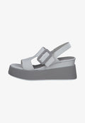 s.Oliver Platform sandals - lt grey