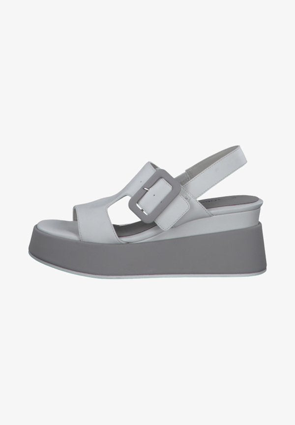s.Oliver Platform sandals - lt grey