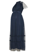 Anaya with love Maternity KEYHOLE FRONT SHORT SLEEVE MIDI DRESS