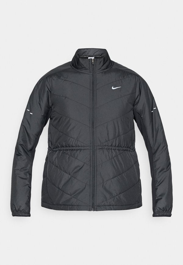 Nike Performance SWIFT - Running jacket - black/reflective silver-coloured