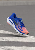 Nike Performance STRUCTURE PLUS - Road running shoes - racer blue/black/atomic pink/white