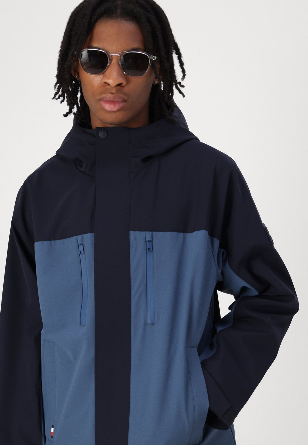 COLOR BLOCKING HOODED Media 5