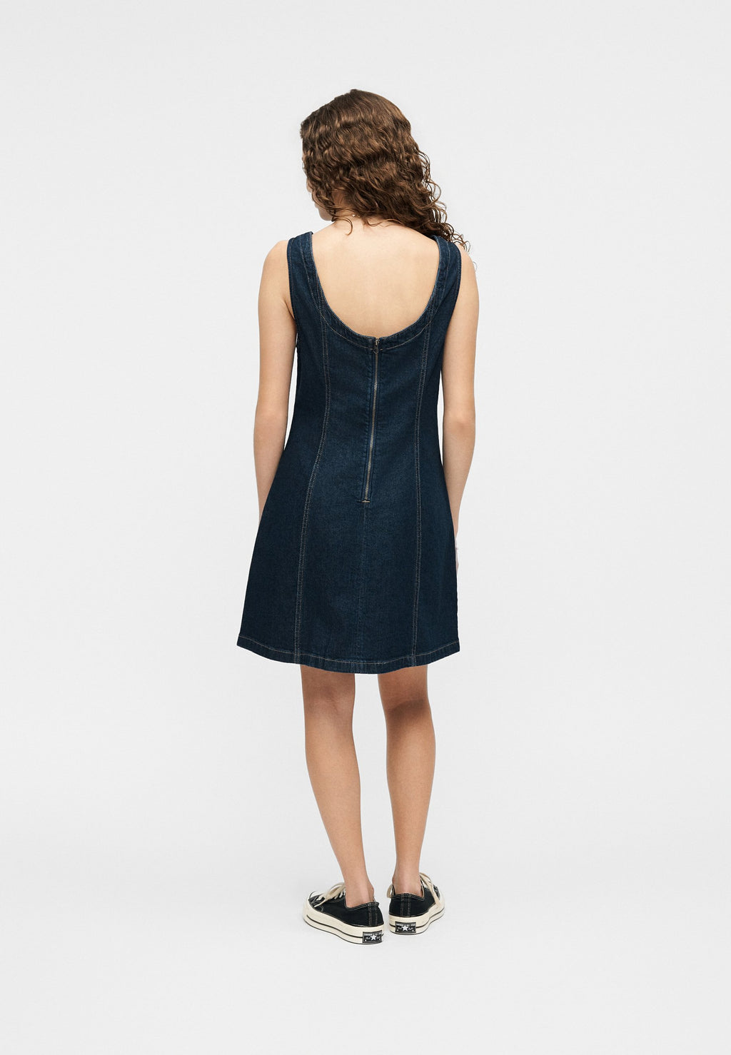 GAP Petite SCOOP MINI DRESS VADAM