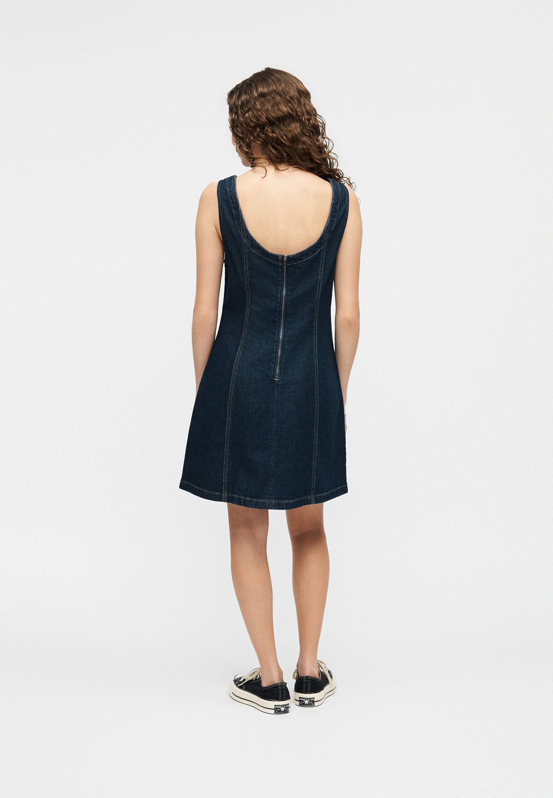 GAP Petite SCOOP MINI DRESS VADAM