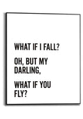 Orange Wallz FALL OR FLY