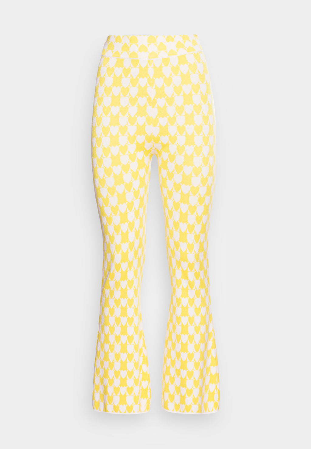 Glamorous INTARSIA WIDE LEG CROPPED TROUSER