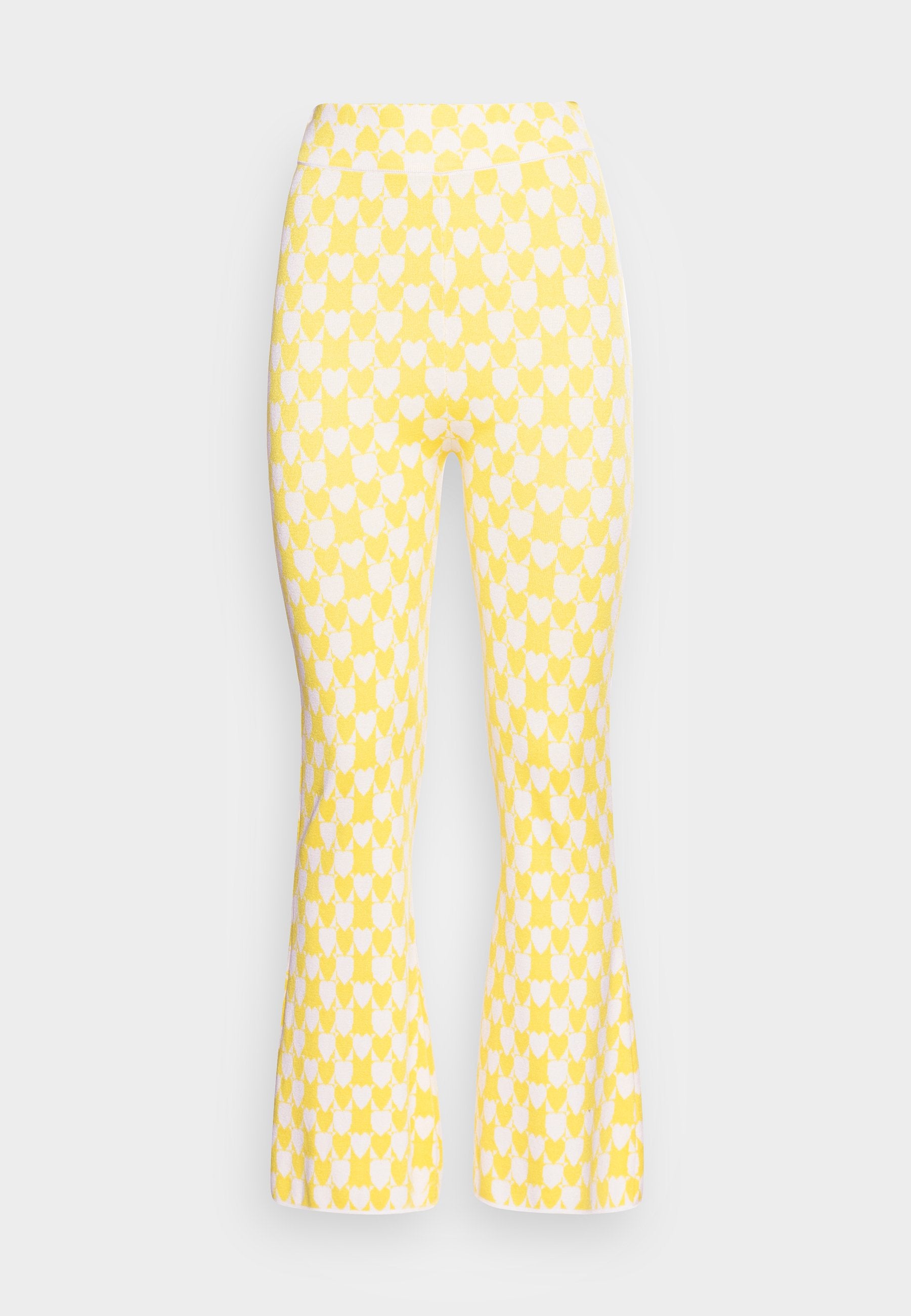 Glamorous INTARSIA WIDE LEG CROPPED TROUSER