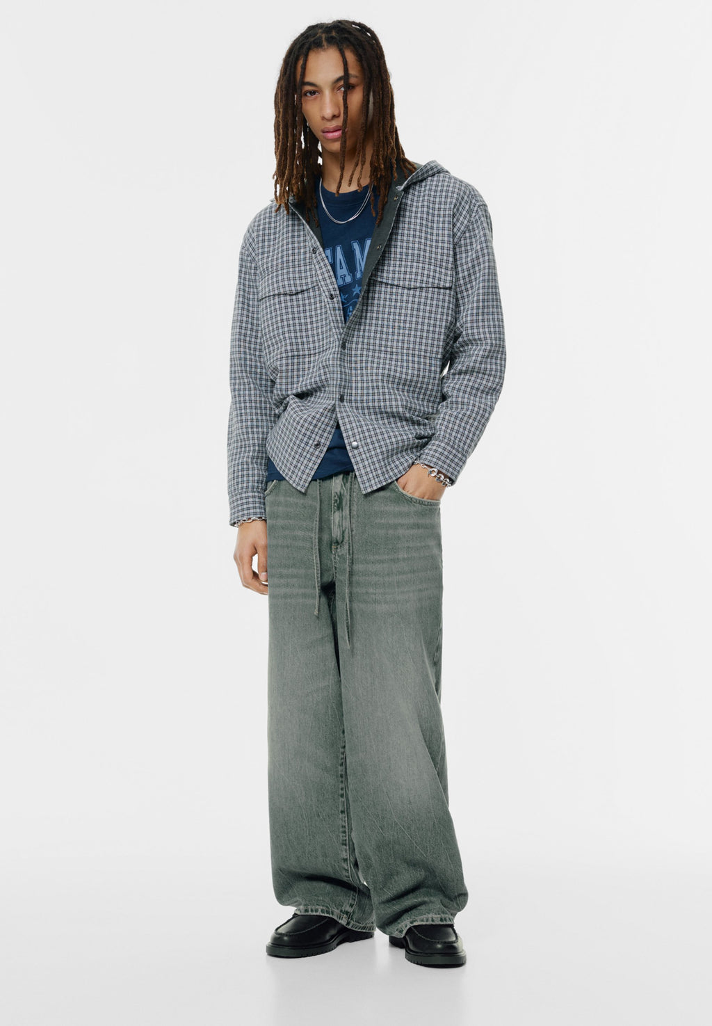 PULL&BEAR SUPER WITH ELASTICATED WAIST