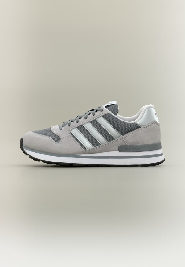adidas Originals ZX 500 RS UNISEX - Trainers - grey three/silver-coloured metallic/grey two