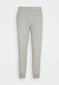 Nike Sportswear CLUB JGGR FT - Tracksuit bottoms - dark grey heather/matte silver/white