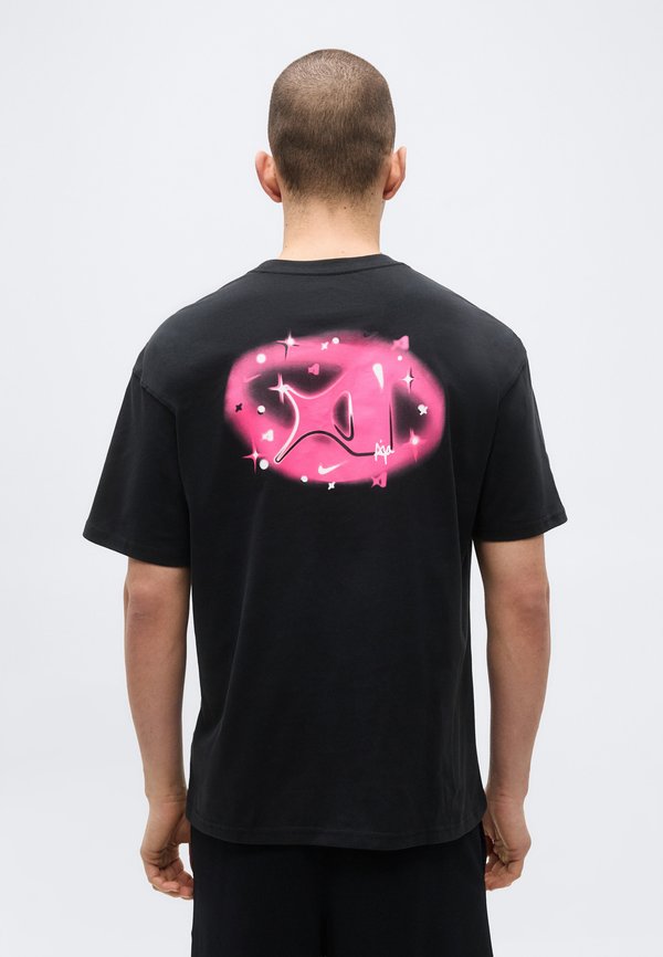 Nike Performance A'JA WILSON AIRBRUSH TEE - Sports T-shirt - black