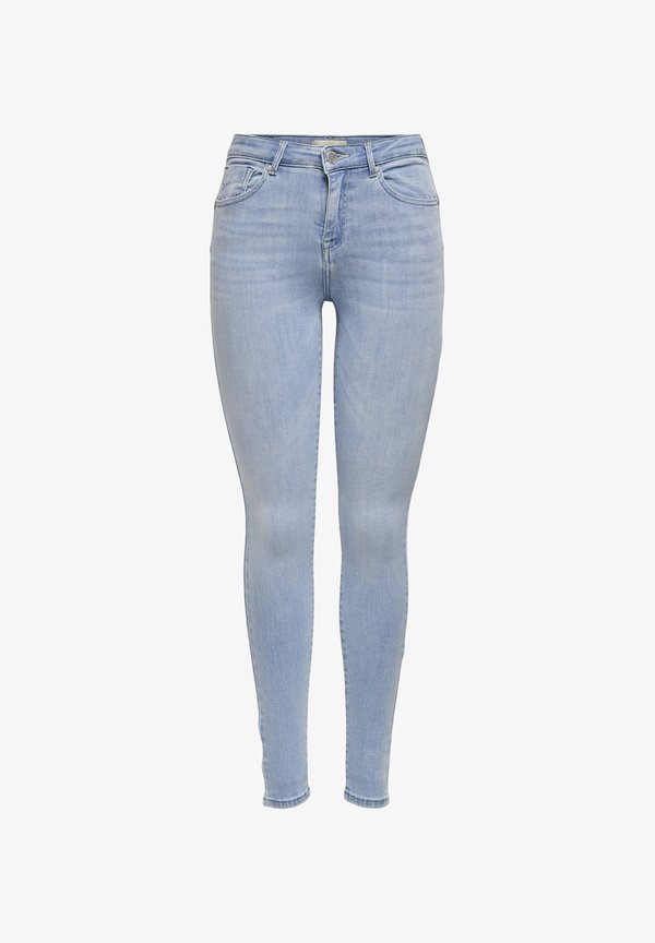 ONLY Skinny fit ONLPOWER Mid waist - Jeans Skinny Fit - blue denim