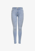 ONLY Skinny fit ONLPOWER Mid waist - Jeans Skinny Fit - blue denim