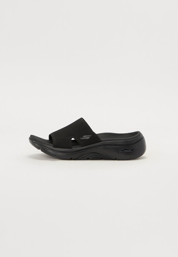 Skechers GO WALK ARCH FIT   - Slippers - black