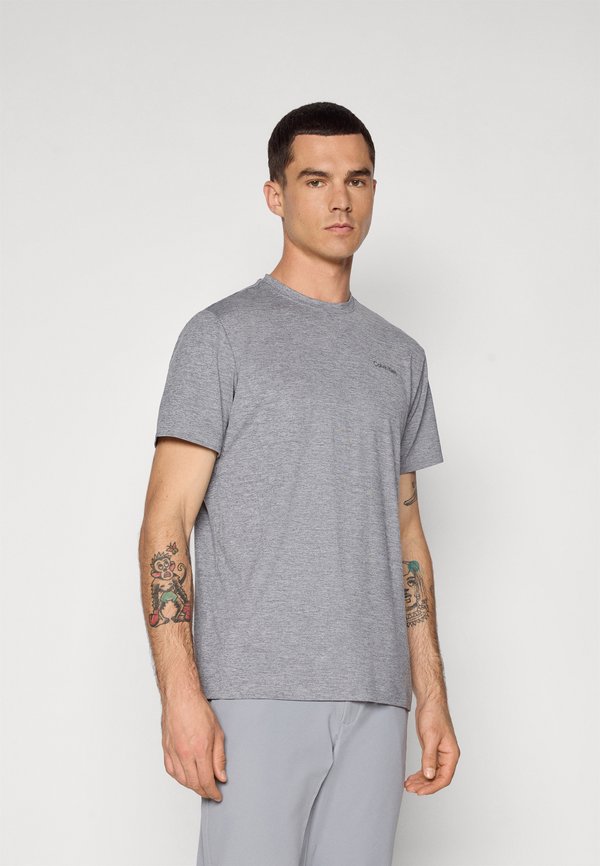 Calvin Klein Golf NEWPORT - Basic T-shirt - silver-colored marl