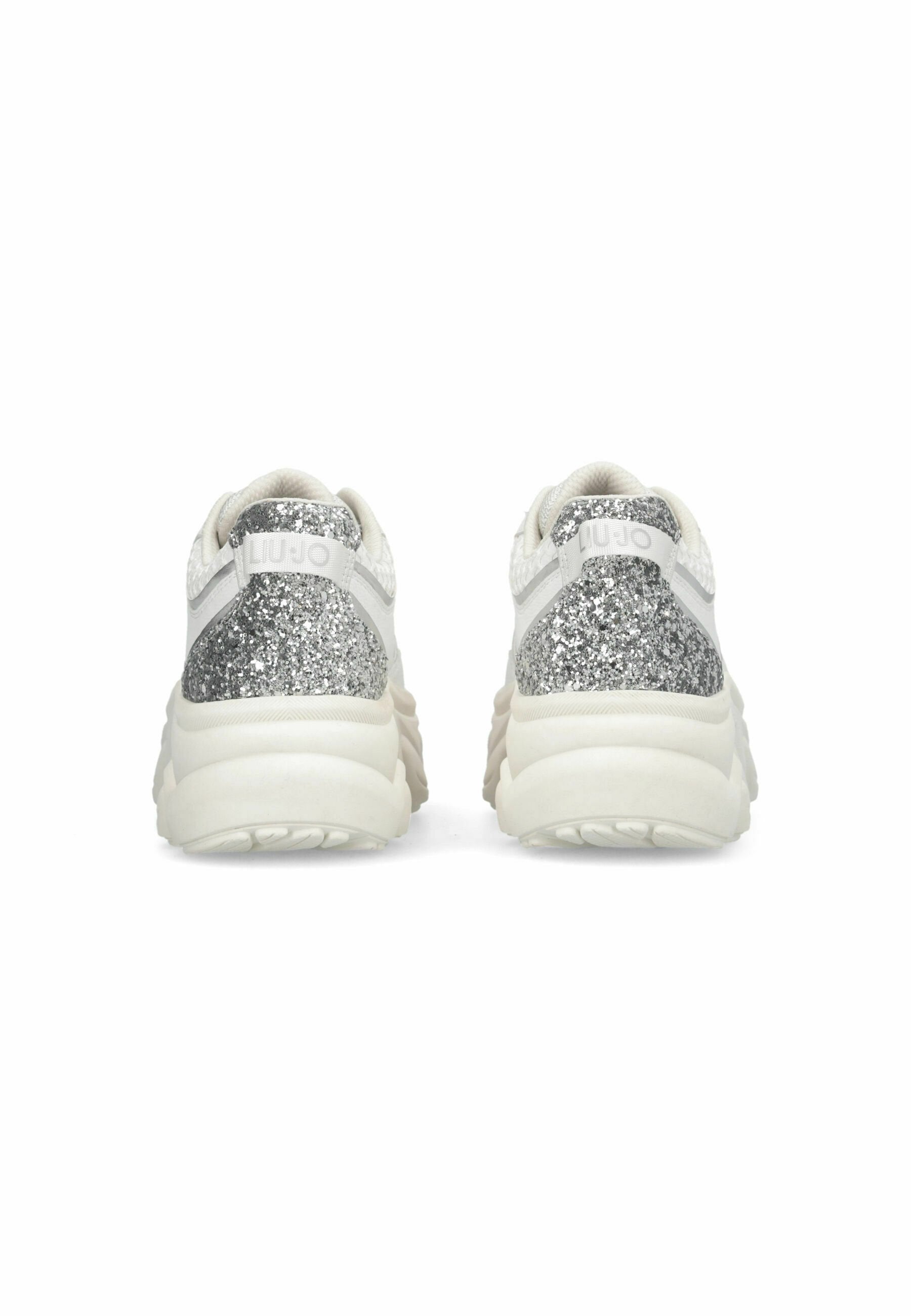 LIU JO CHUNKY AND GLITTER SNEAKERS