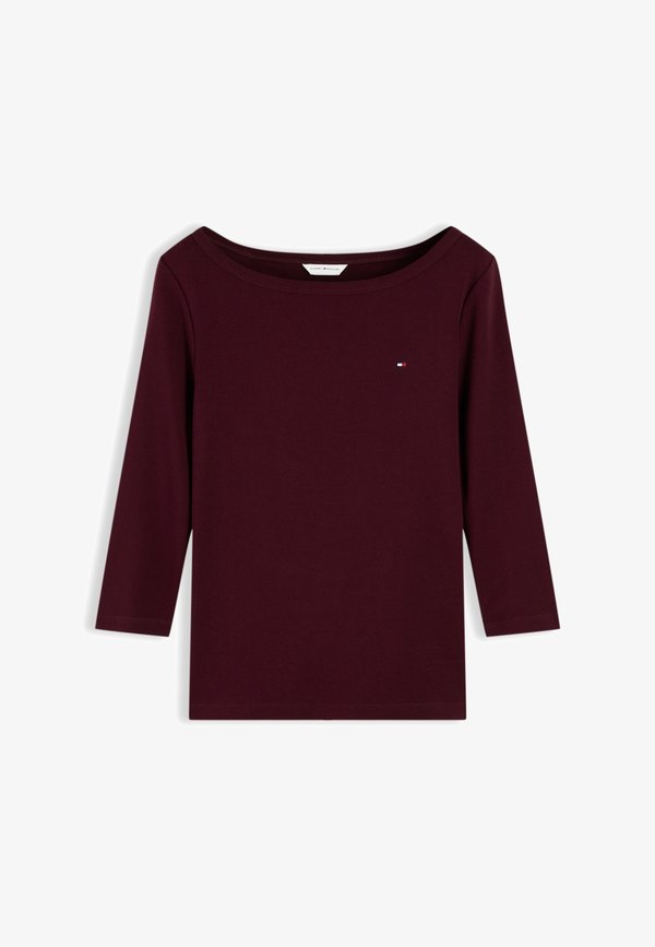 Tommy Hilfiger CODY - Long sleeved top - deep burgundy