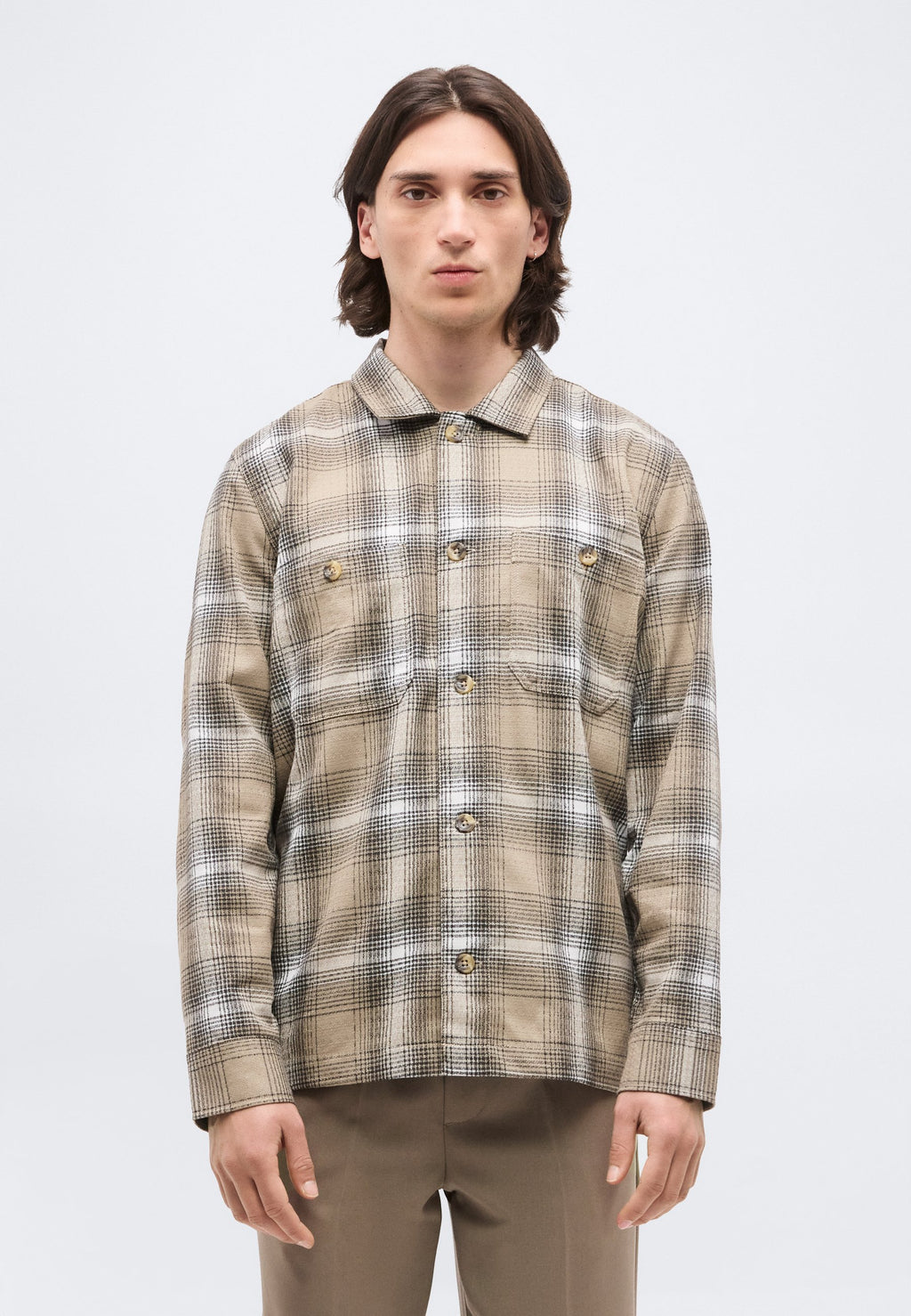 CHECKED OVERSHIRT Media 4