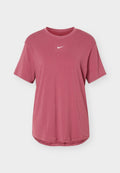 Nike Performance ONE RELAXED - Sports T-shirt - pink smoke/white