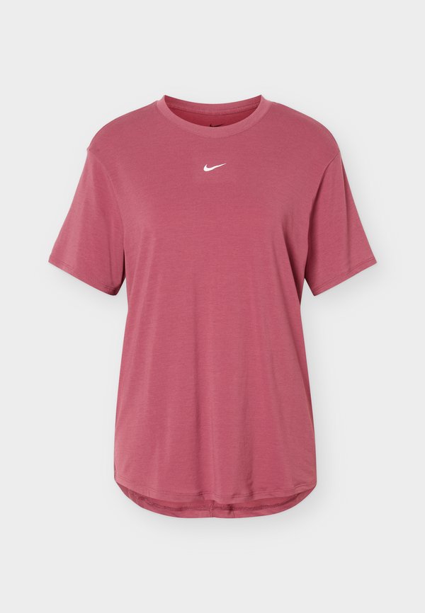 Nike Performance ONE RELAXED - Sports T-shirt - pink smoke/white