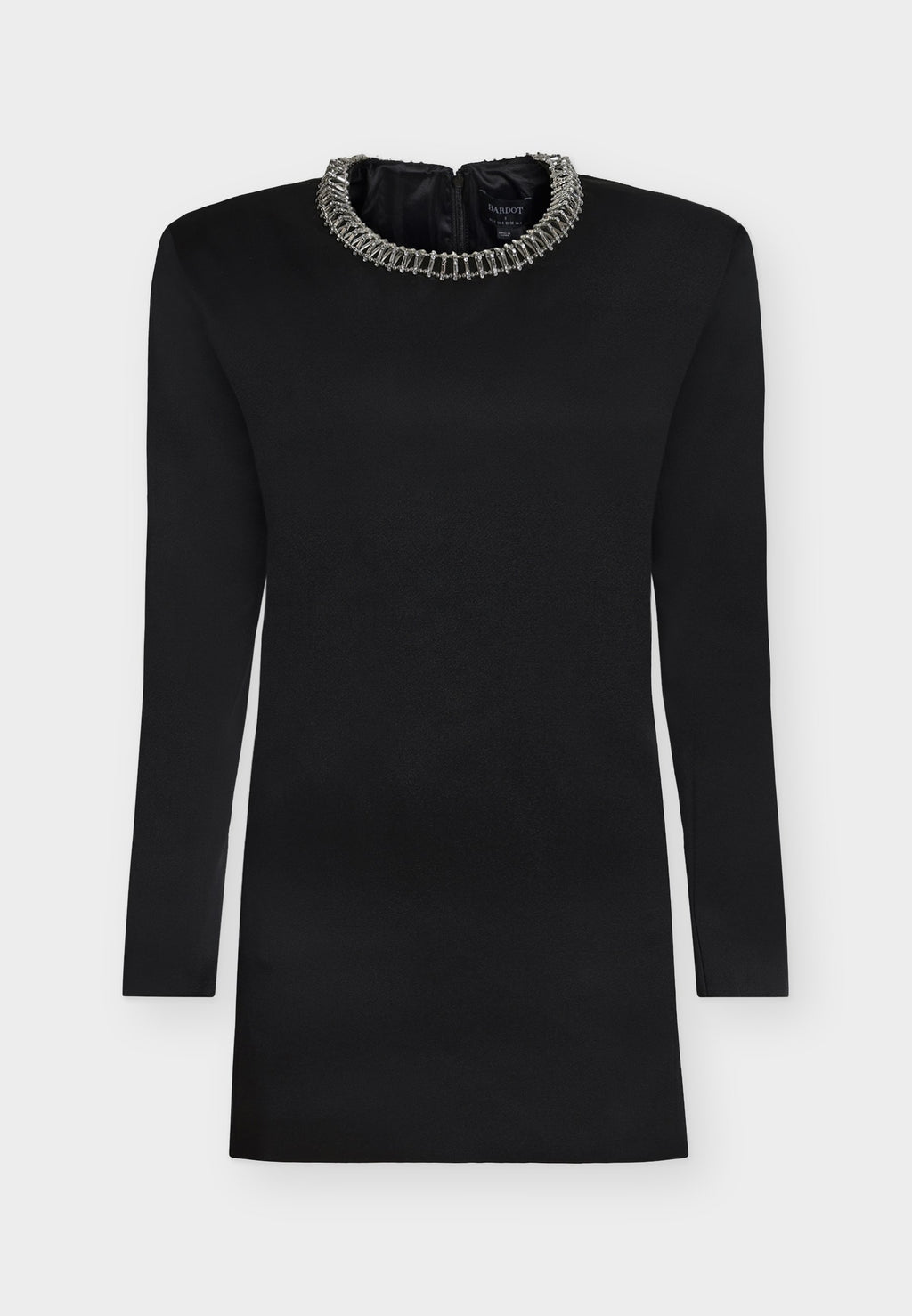 Bardot ADARA DIAMANTE TRIM MINI DRESS