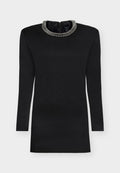 Bardot ADARA DIAMANTE TRIM MINI DRESS