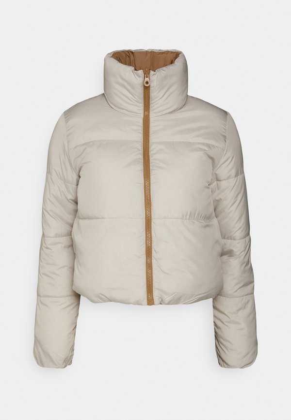 ONLY ONLRICKY REVERSE PUFF JACKET - Winter jacket - silver
