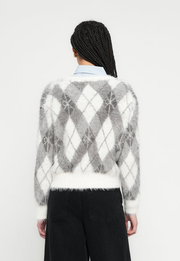 Calvin Klein Jeans FUZZY NOVELTY ARGYLE