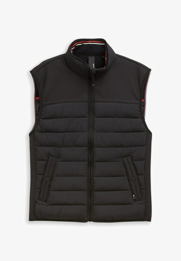 TOM TAILOR Waistcoat - schwarz