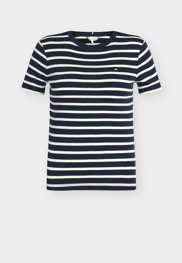 Tommy Hilfiger CODY C NECK - Basic T-shirt - blue