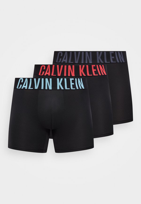 Calvin Klein Underwear INTENSE POWER 3 PACK - Boxer briefs - black/blue