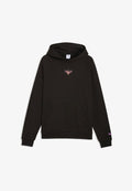 Puma MELO ALWAYZ ON 1 HOODIE - Hoodie - puma black-glowing red
