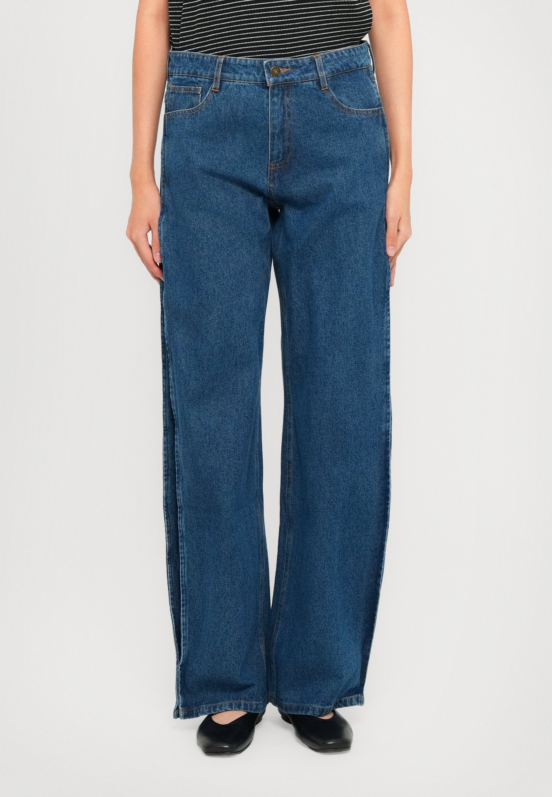 DESIGNERS REMIX MILES BARRELL JEANS