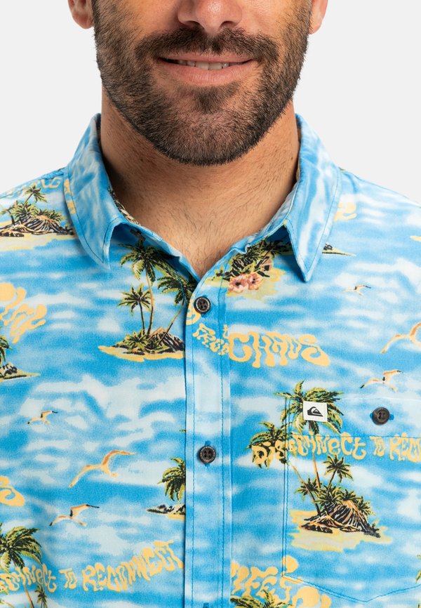 Quiksilver SAFE PARADISE MIT KURZEN ÄRMELN