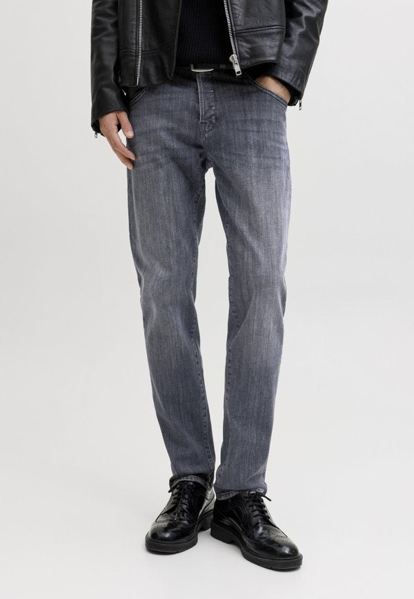 Jack & Jones Tapered fit JJIMIKE JJFOX NS 122 NOOS - Straight leg jeans - black denim