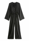Next SHEER SLEEVE WIDE LEG SPARKLE