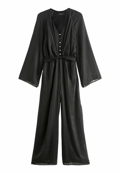 Next SHEER SLEEVE WIDE LEG SPARKLE