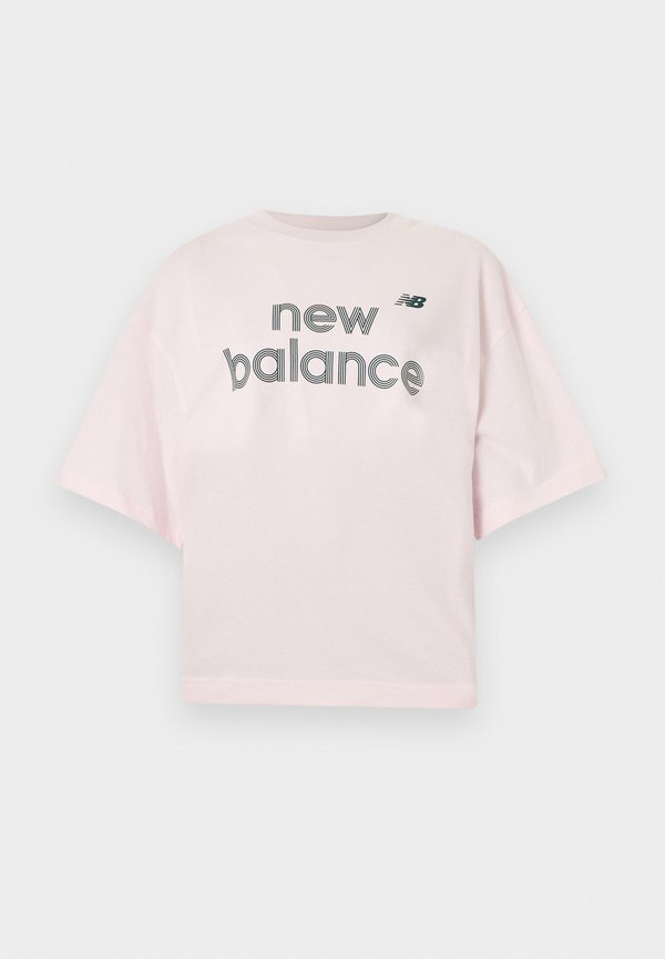New Balance GRAPHIC - Print T-shirt - pink salt