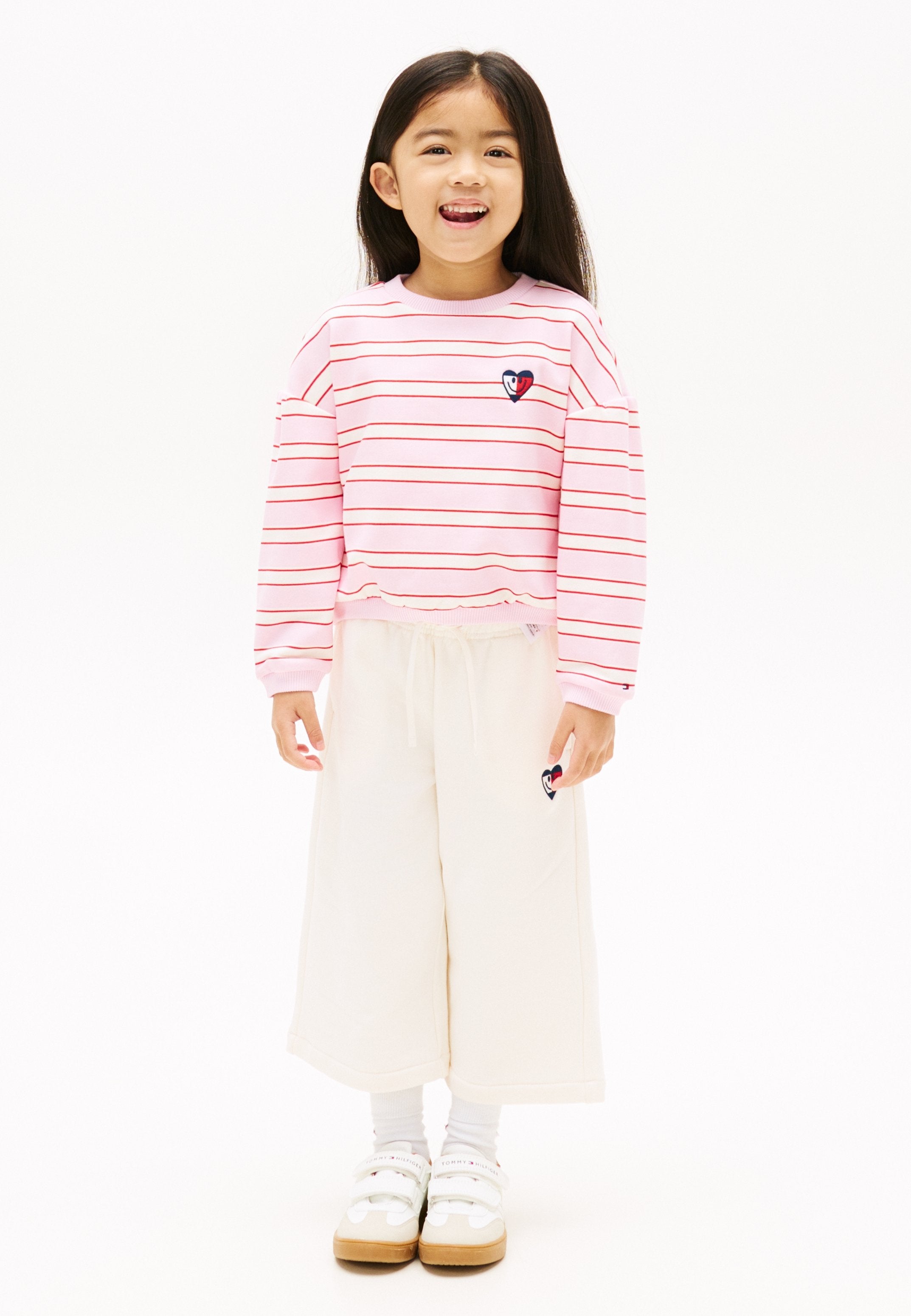 SMILEY FLAG LOGO RELAXED TERRY CULOTTES Media 2