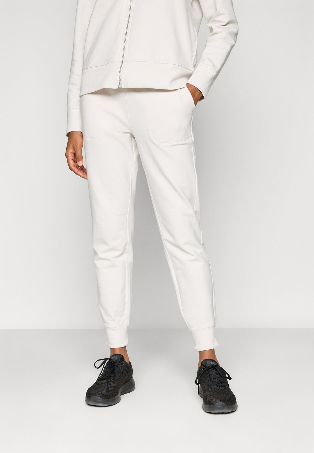 DKNY TWO TONE DRAWCORD CUFFED JOGGER